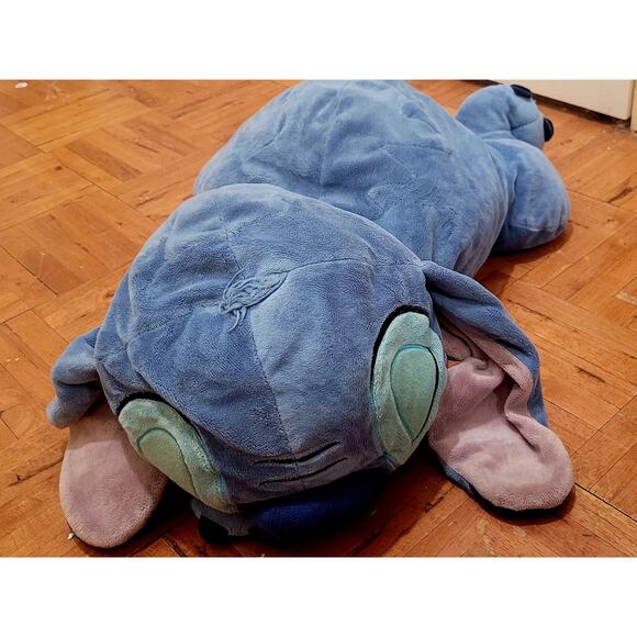 Disney Stitch Cuddleez plush 20 inch large sleeping stuffed animal lilo & stitch - Picture 2 of 9